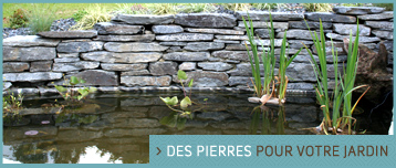 pierres pour votre jardin